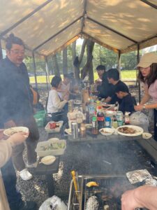 【豊能支部】車座お花見BBQ＠服部緑地