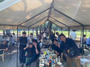 【豊能支部】車座お花見BBQ＠服部緑地